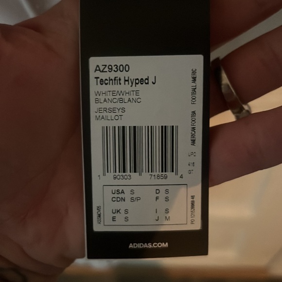 Men's Techfit Hyped Adidas Jersey - Picture 4 of 4